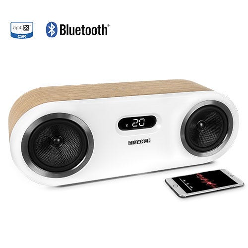Fi50 Two-Way High Performance Wireless Bluetooth Wood Speaker System