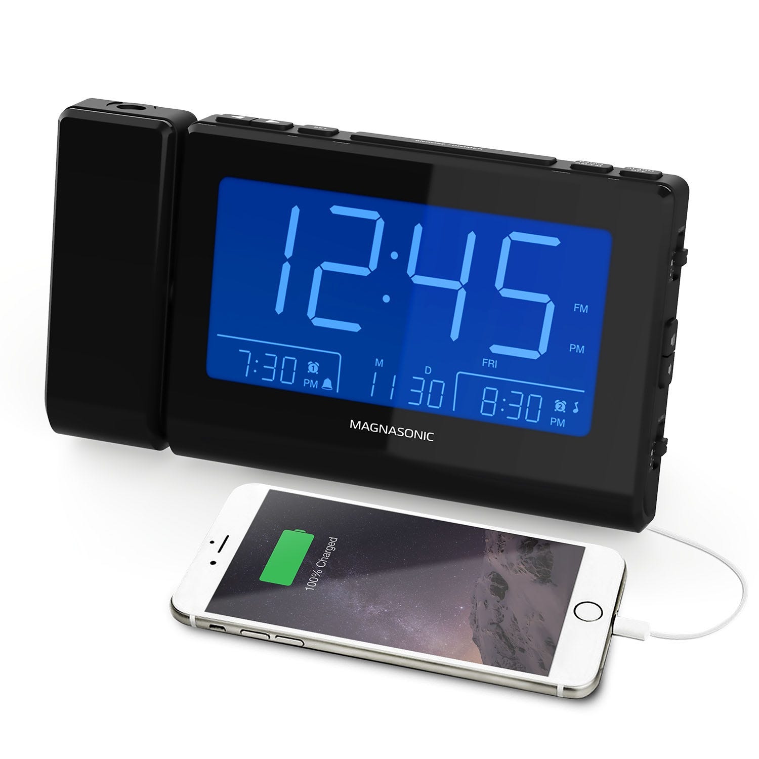 Bluetooth Speaker Alarm Clock Radio