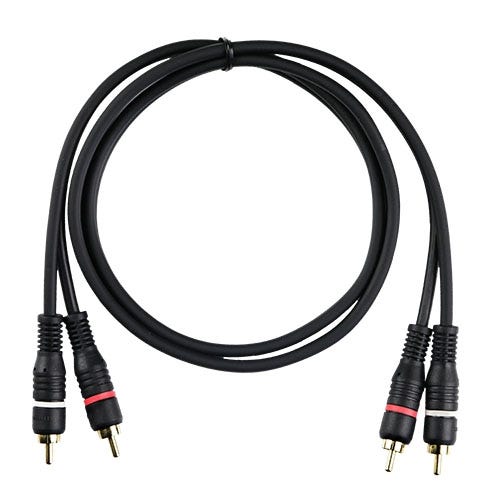 Premium Grade Low Capacitance RCA Audio Cable (3 Feet)