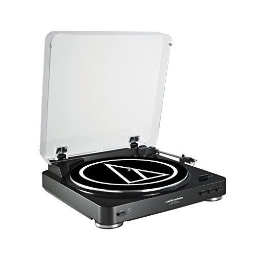 Audio Technica AT-LP60USB Fully Automatic Belt Driven Turntable with USB Port - Black