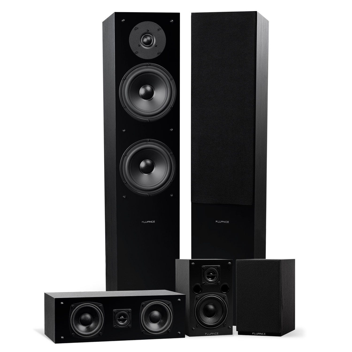 Elite High Definition Surround Sound Home Theater 5.0 Channel Speaker System image