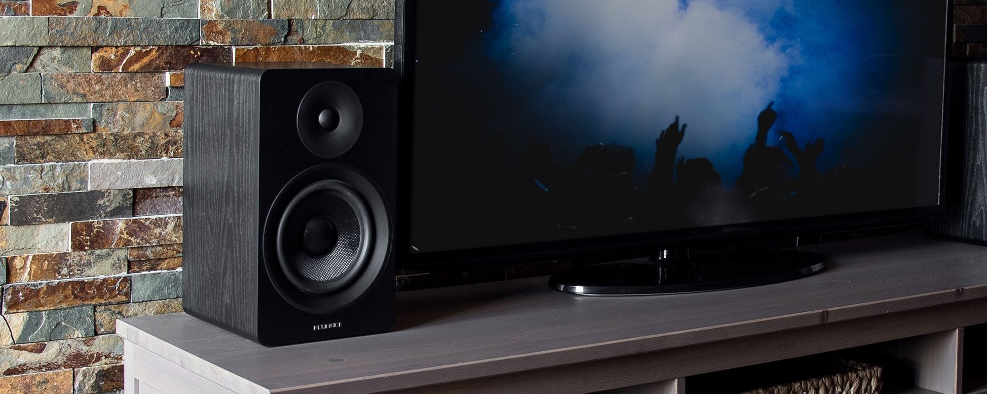 Ai60 High Performance Powered 6.5” Bookshelf Speakers