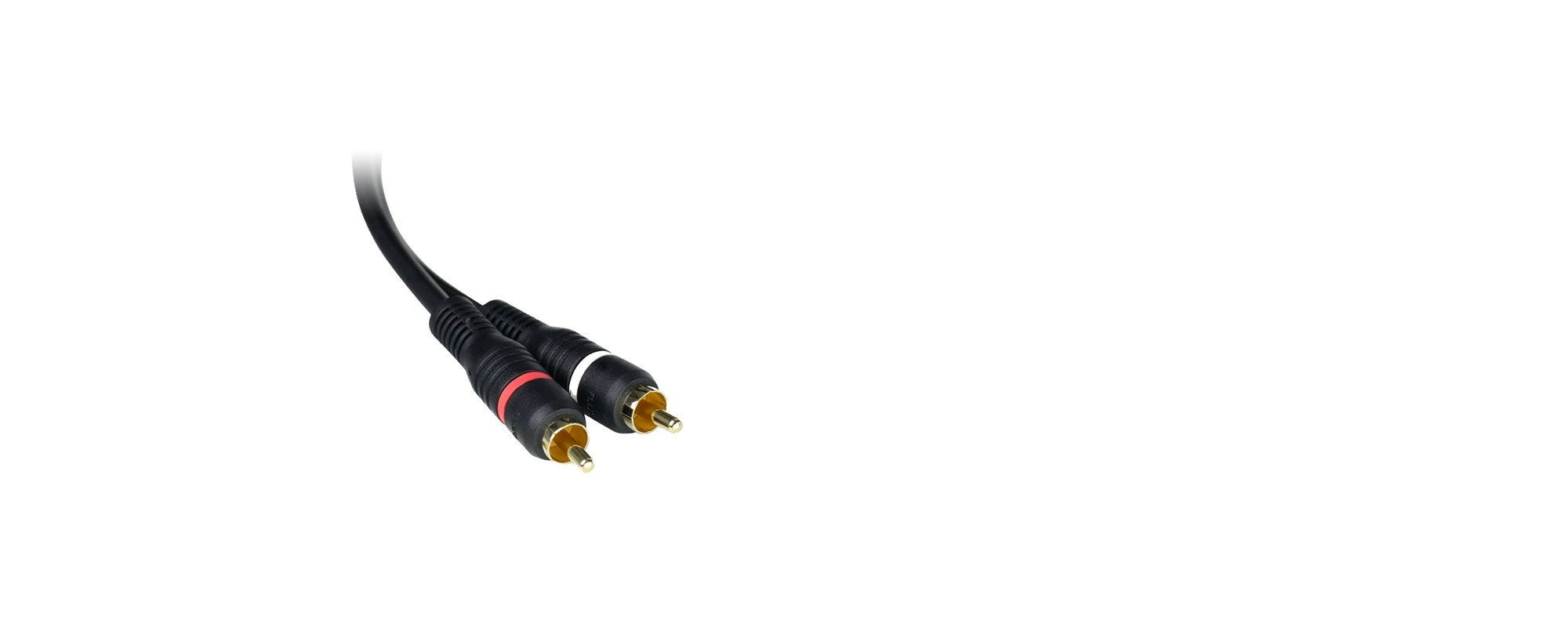 Premium Grade Low Capacitance RCA Audio Cable (3 Feet)