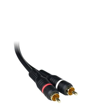 Premium Grade Low Capacitance RCA Audio Cable (3 Feet)