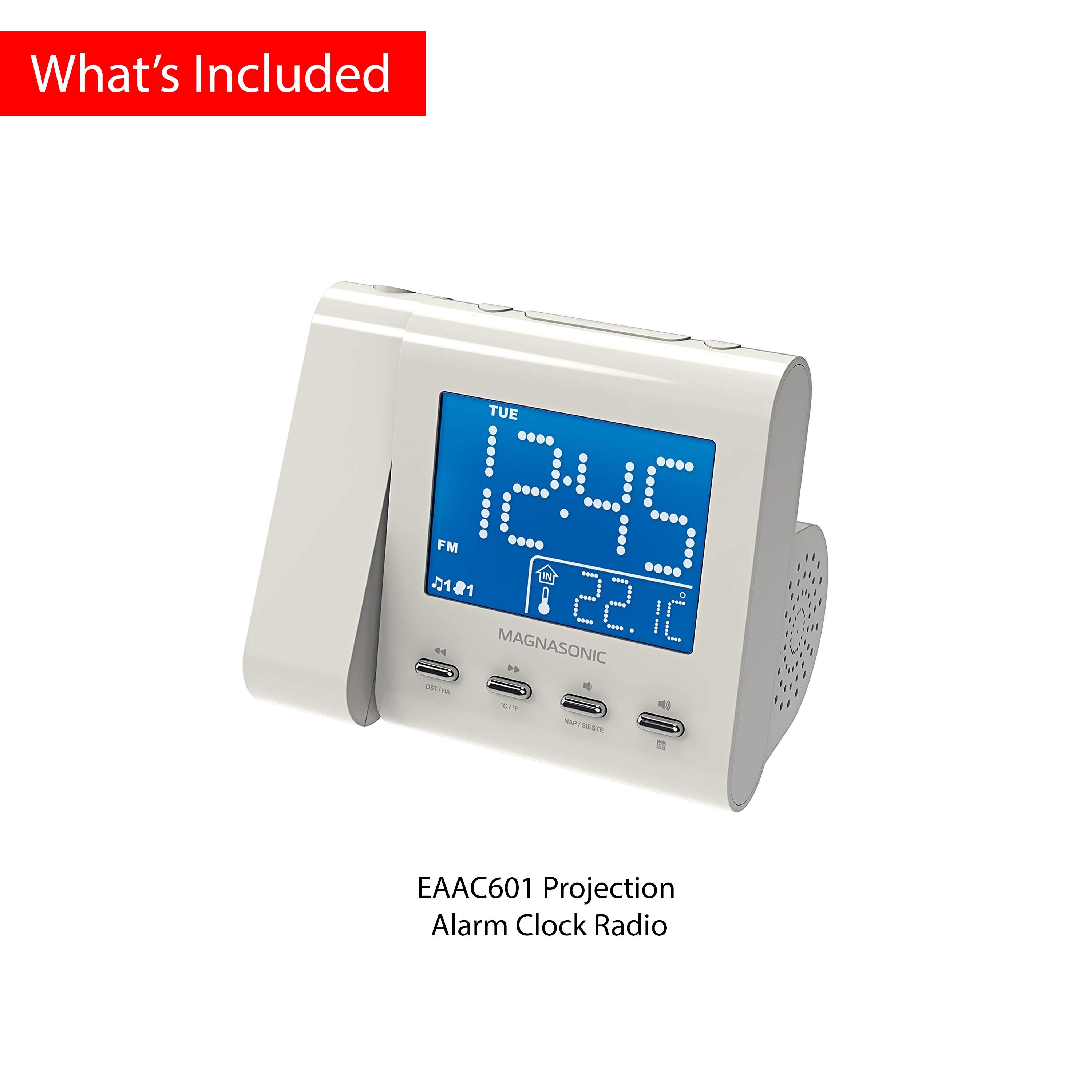 Projection Alarm Clock Radio