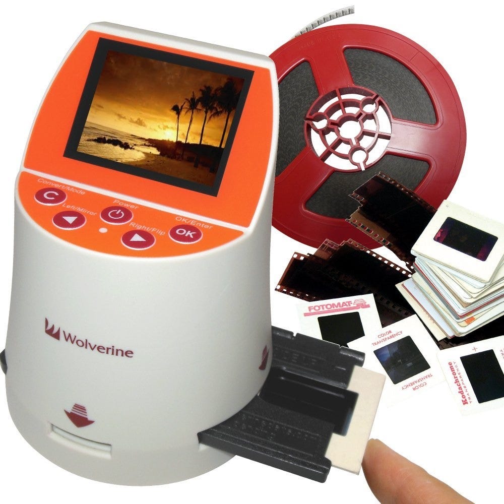 Wolverine F2D Mighty 20MP 7-in-1 Film to Digital Converter