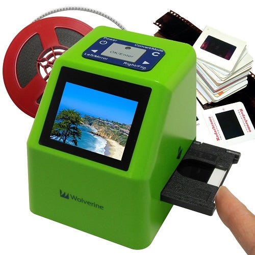 Wolverine 20MP 4-In-1 Film to Digital Converter - Green