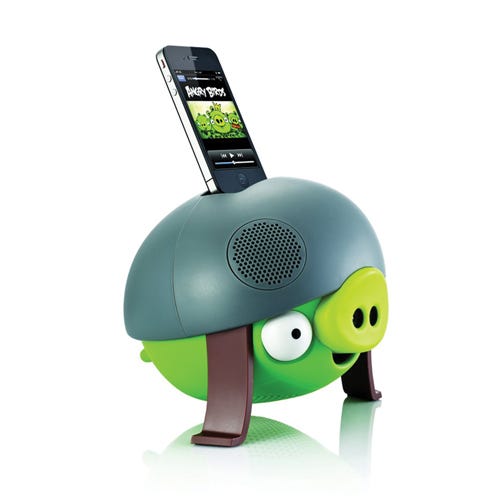 Gear4 Angry Birds Speaker (Helmet Pig)