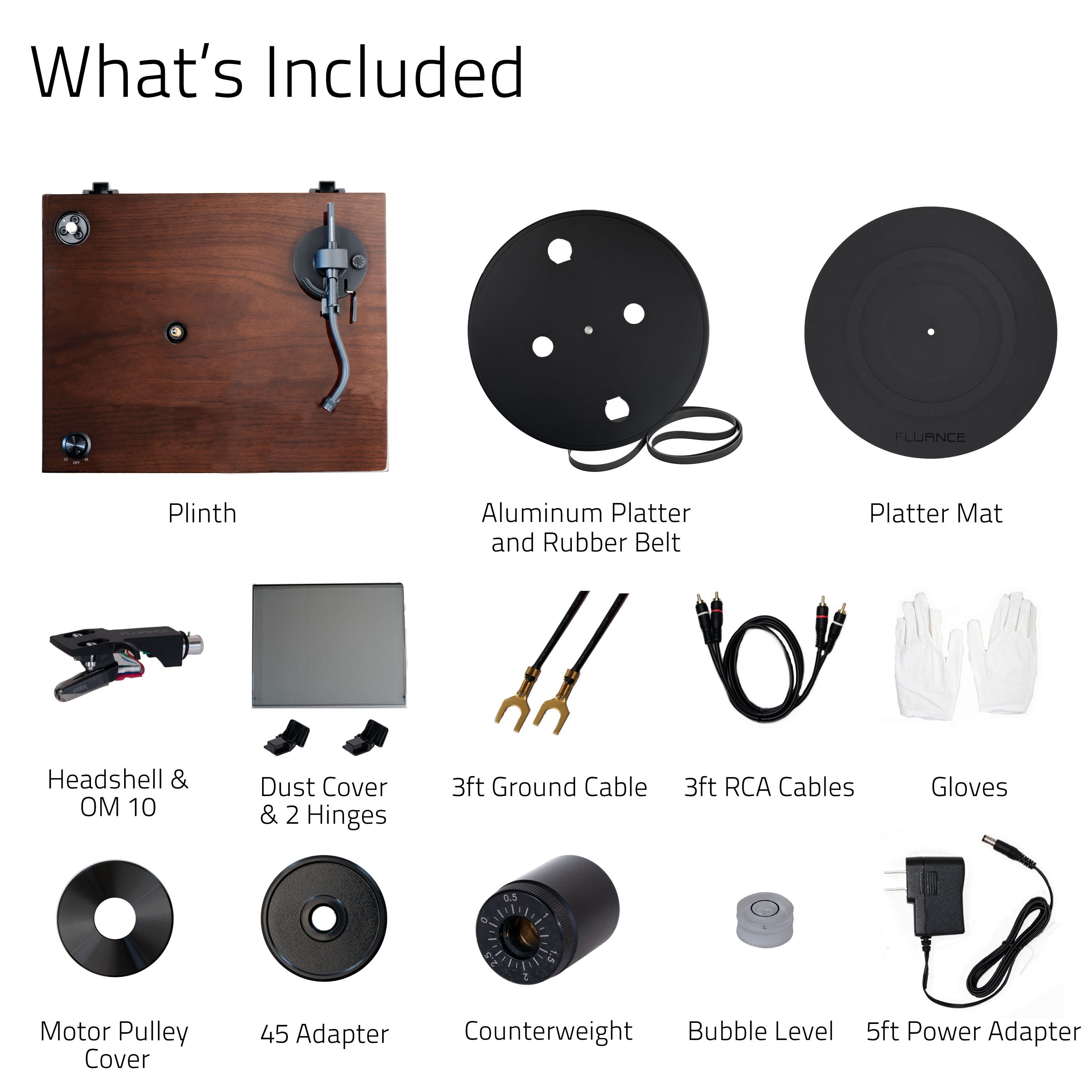 RT82 Reference High Fidelity Vinyl Turntable