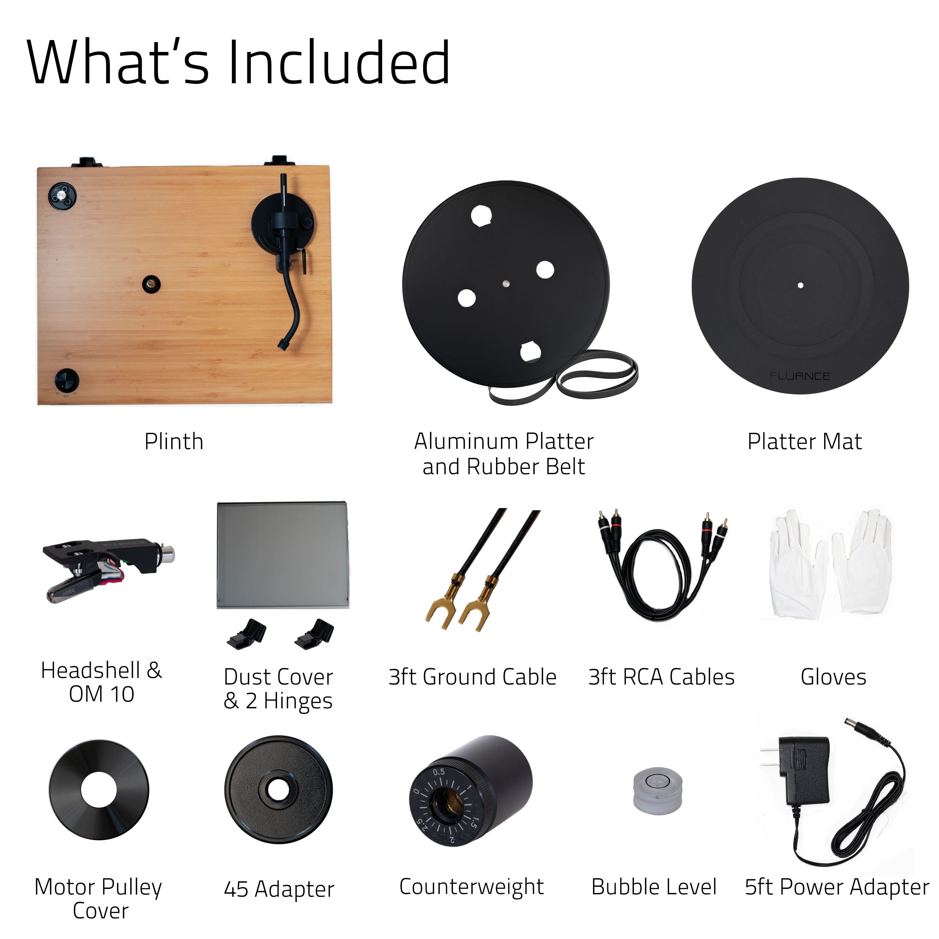 RT82 Reference High Fidelity Vinyl Turntable