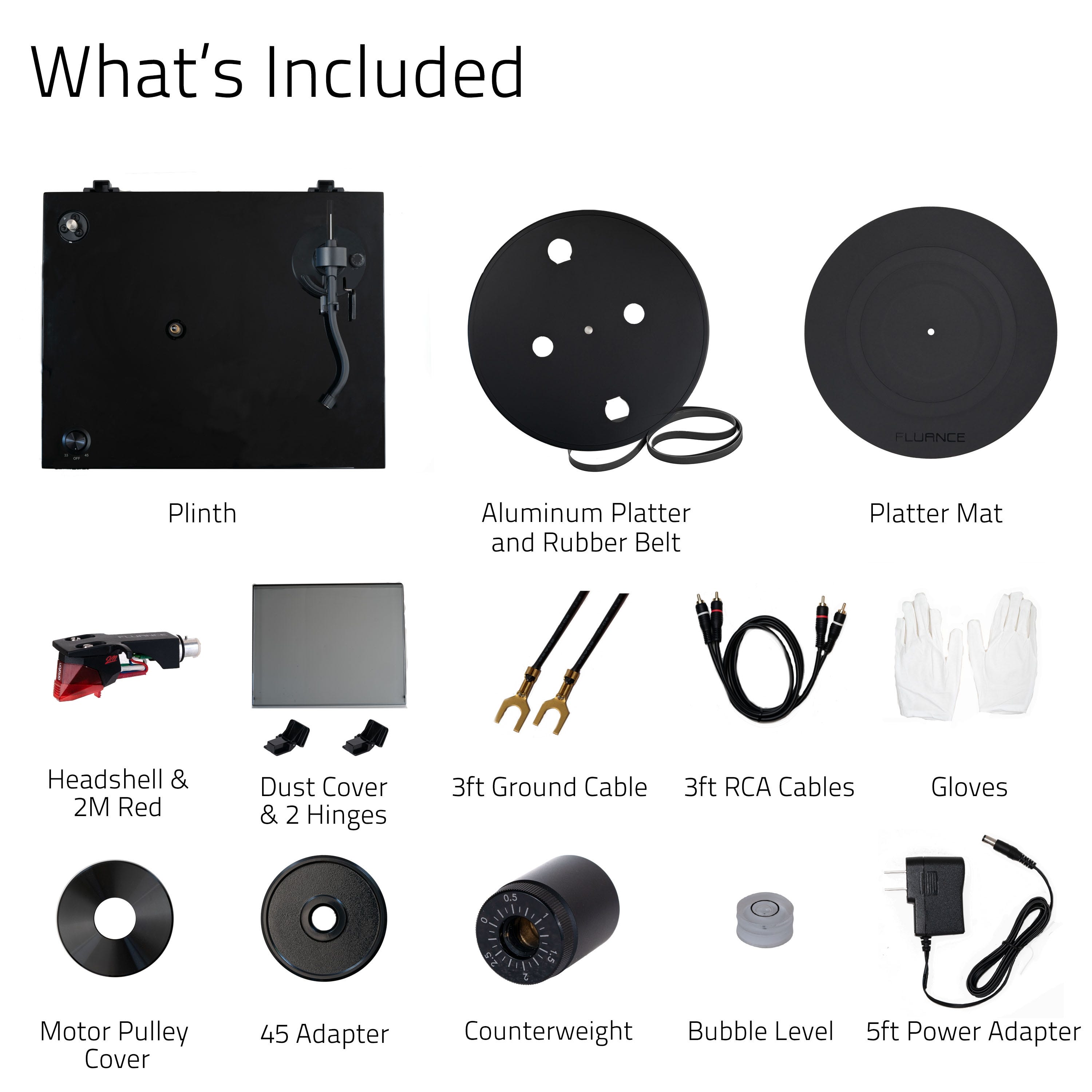 RT83 Reference High Fidelity Vinyl Turntable
