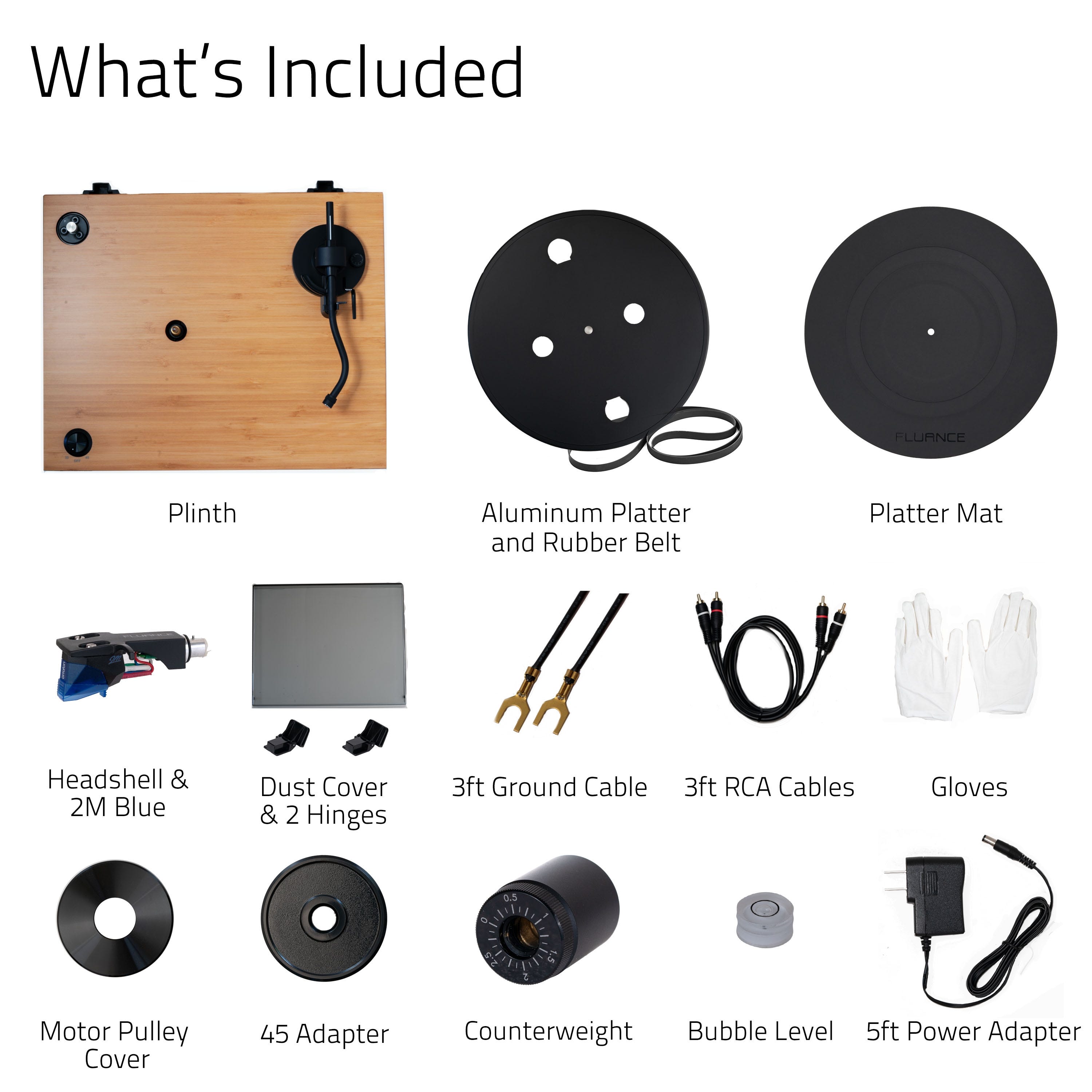 RT84 Reference High Fidelity Vinyl Turntable