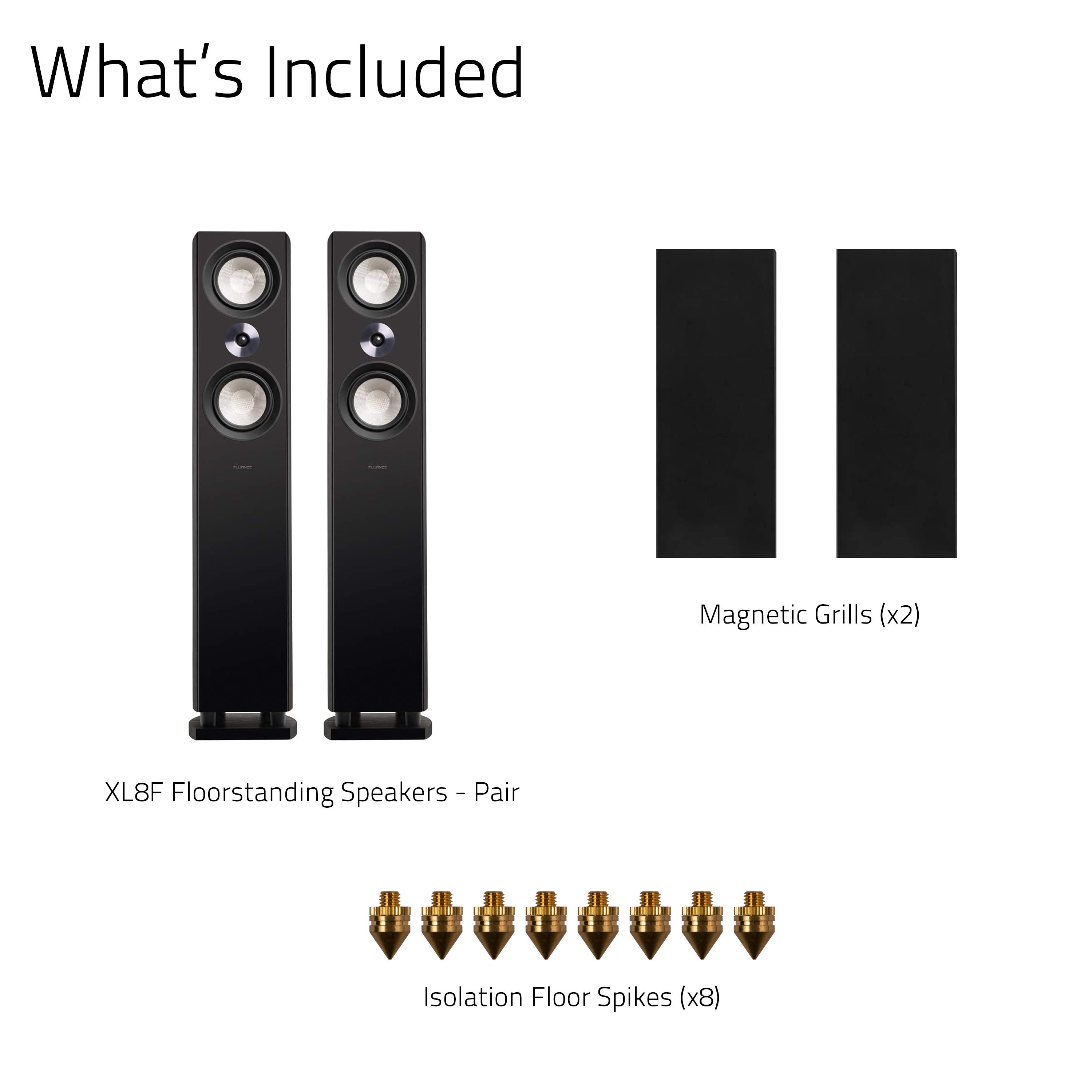Reference High Performance 3-Way Floorstanding Loudspeakers