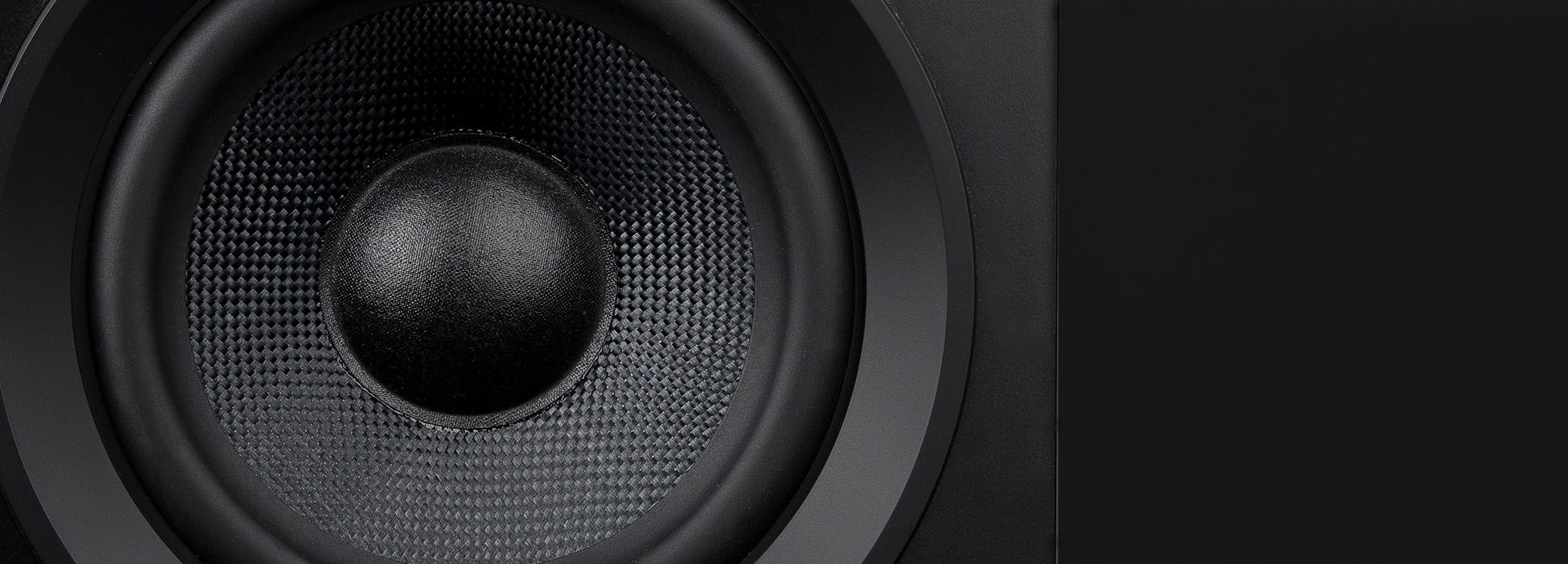 Midrange Driver of Fluance Ai81 Powered Floorstanding Tower Speakers
