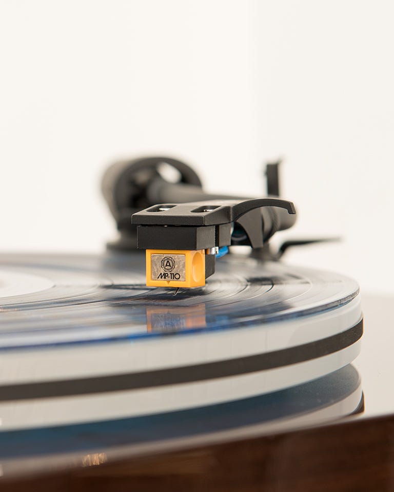 MP-110 on a Fluance RT85N Reference High Fidelity Vinyl Turntable