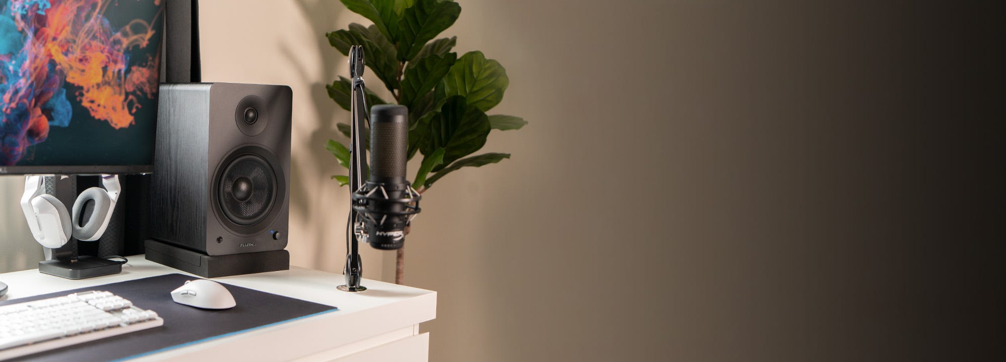 Tweeters of Fluance Ai81 Powered Floorstanding Tower Speakers