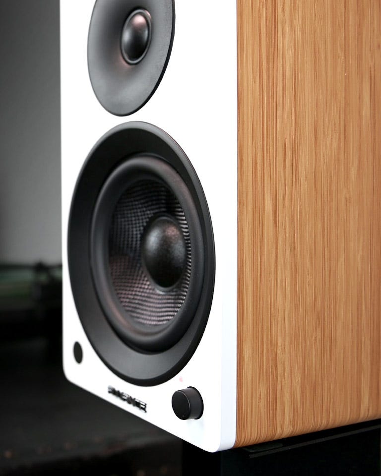 Ai61 Powered Stereo Bookshelf Speakers