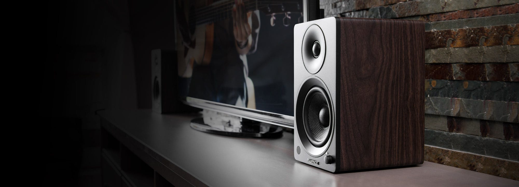 Ai41 Powered Bookshelf Speakers