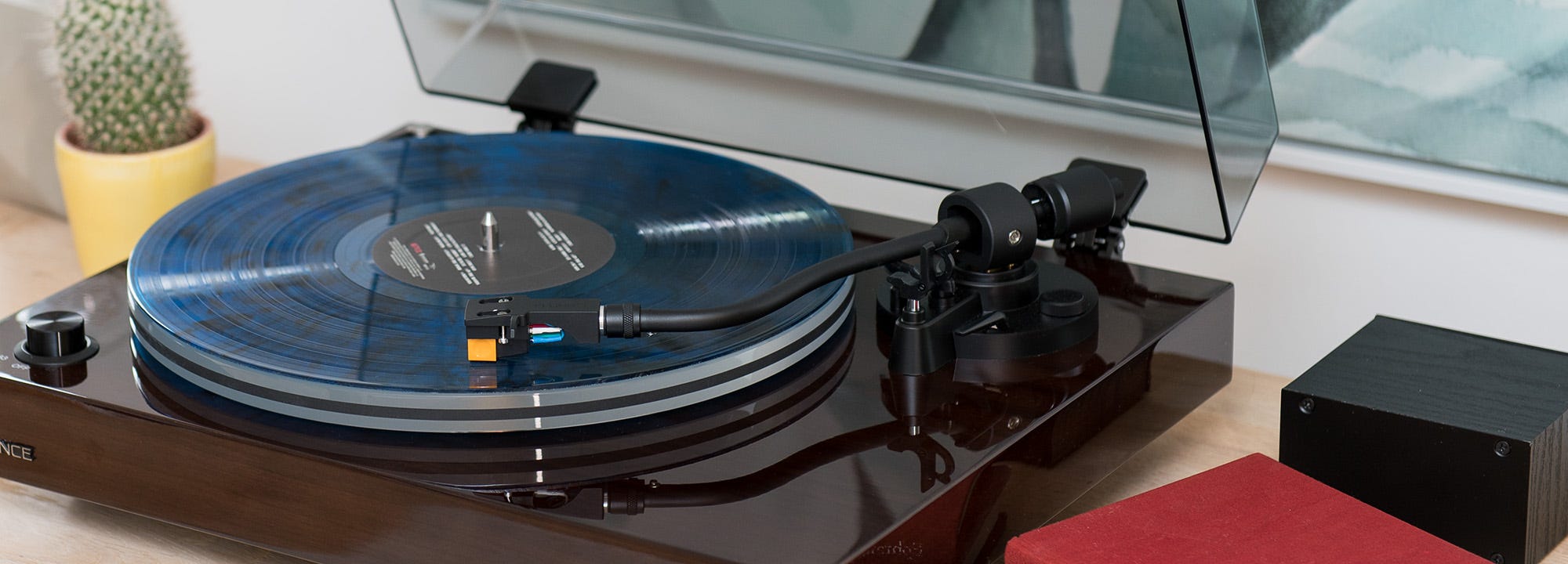 MP-110 on a Fluance RT85N Reference High Fidelity Vinyl Turntable