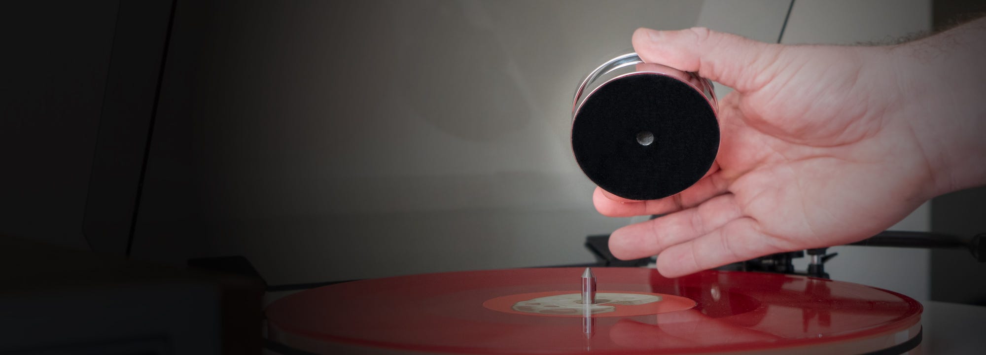 Fluance HiFi Vinyl Record Weight 760 Gram LP Disc Stabilizer Turntable Accessory