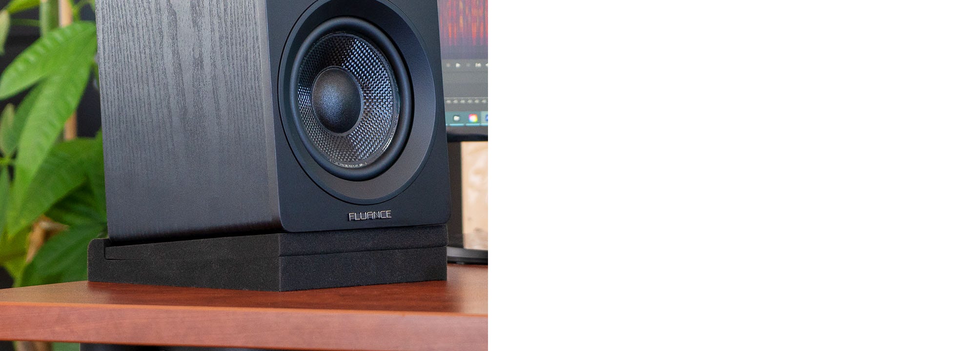 Tweeters of Fluance Ai81 Powered Floorstanding Tower Speakers
