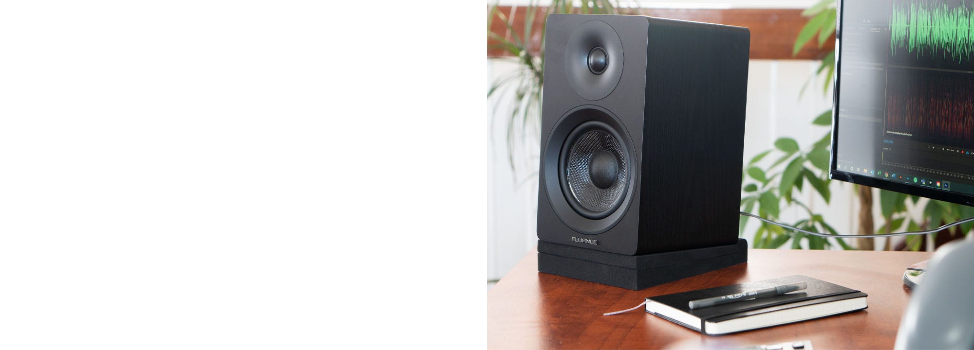 Tweeters of Fluance Ai81 Powered Floorstanding Tower Speakers