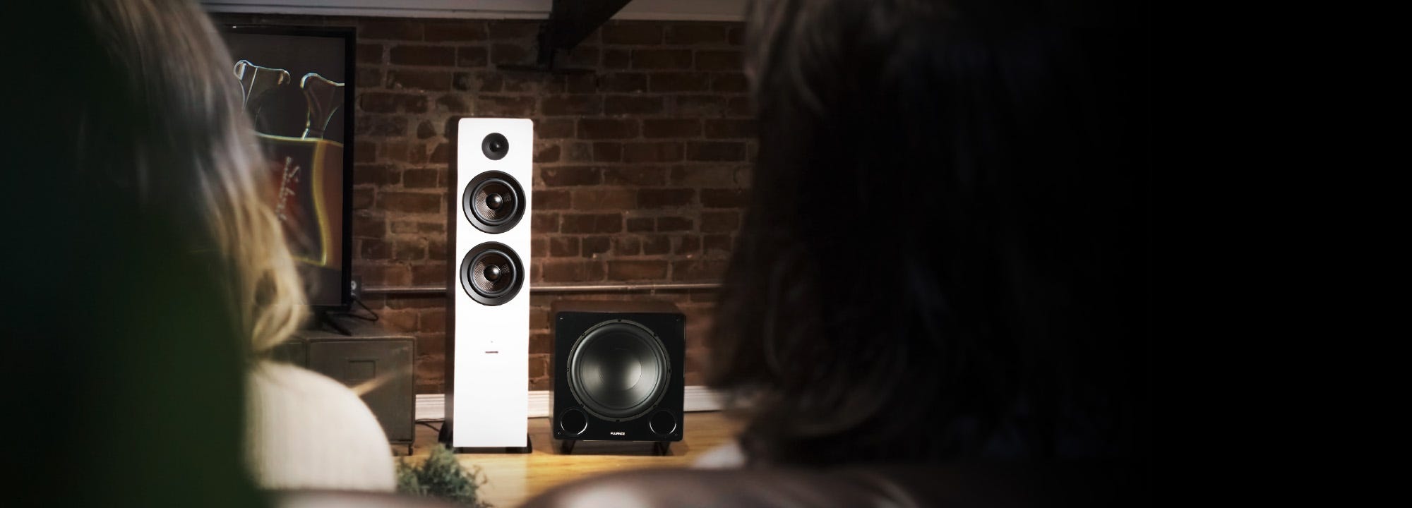 Fluance Ai81 Powered Floorstanding Speaker with DB12 Subwoofer