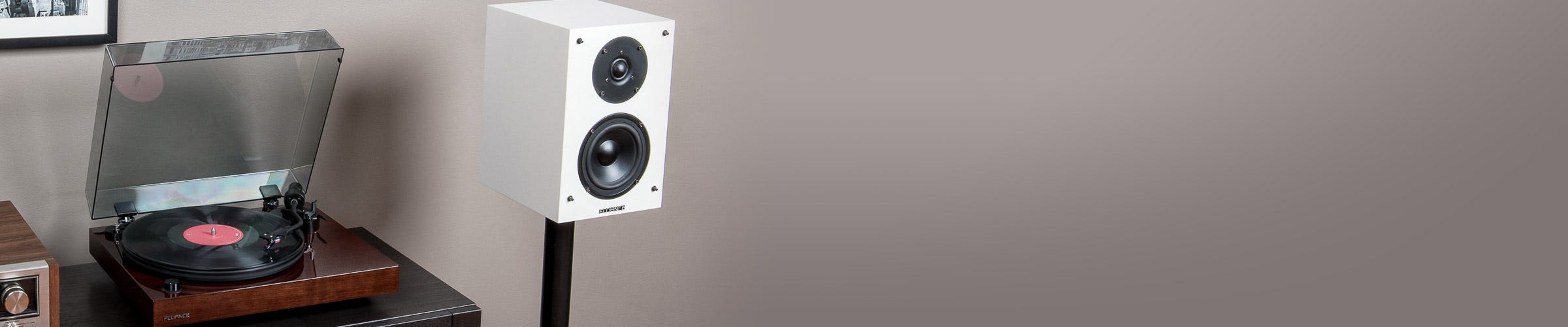 SX6-BK Bookshelf Surround Sound Speakers for Home Theater