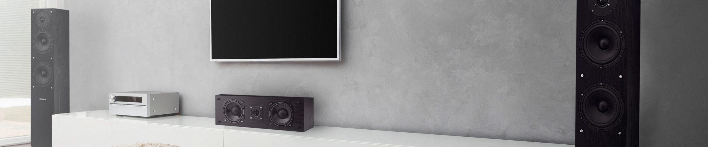 SXBP-BK Bipolar Surround Speaker Imaging at Home