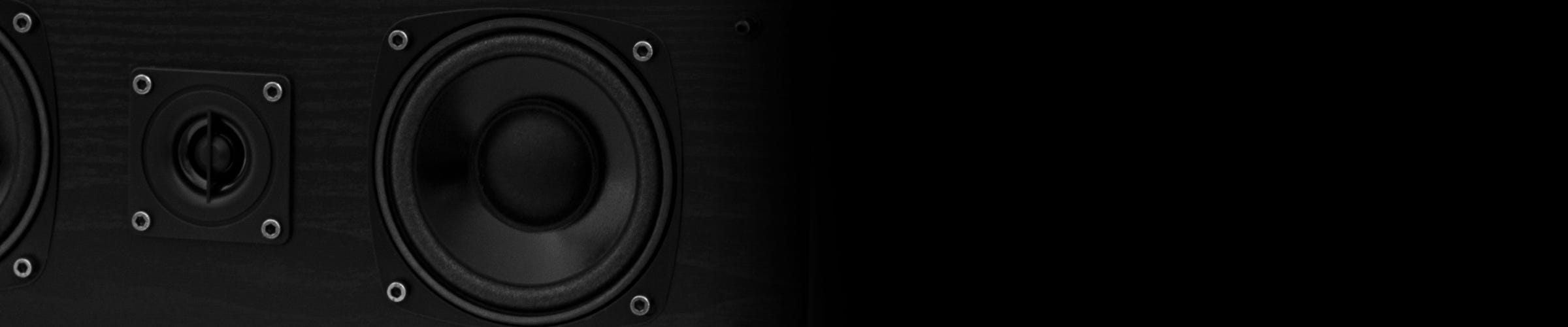 SXC-BK Center Channel Speaker Premium Components