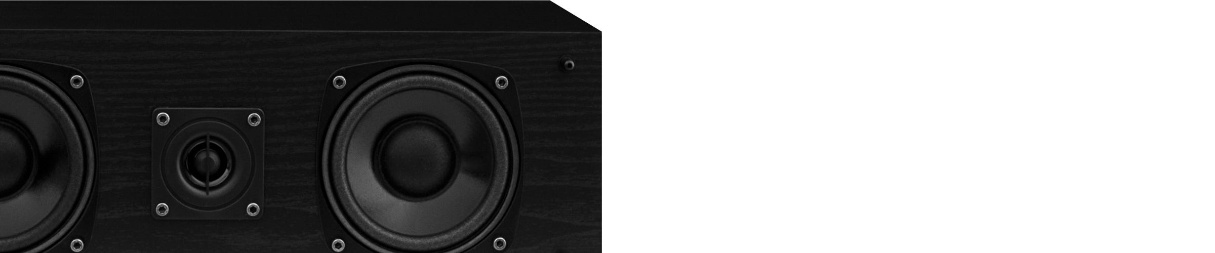 SXC-BK Center Channel Speaker Premium Features