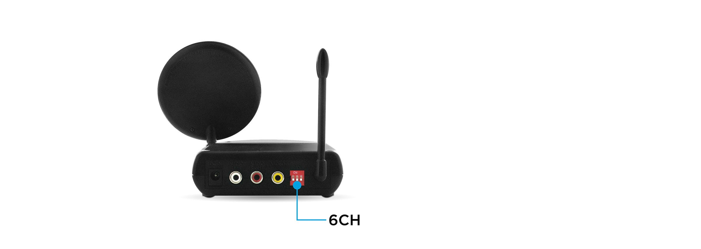 6 Channel Frequencies with Automatic Syncing