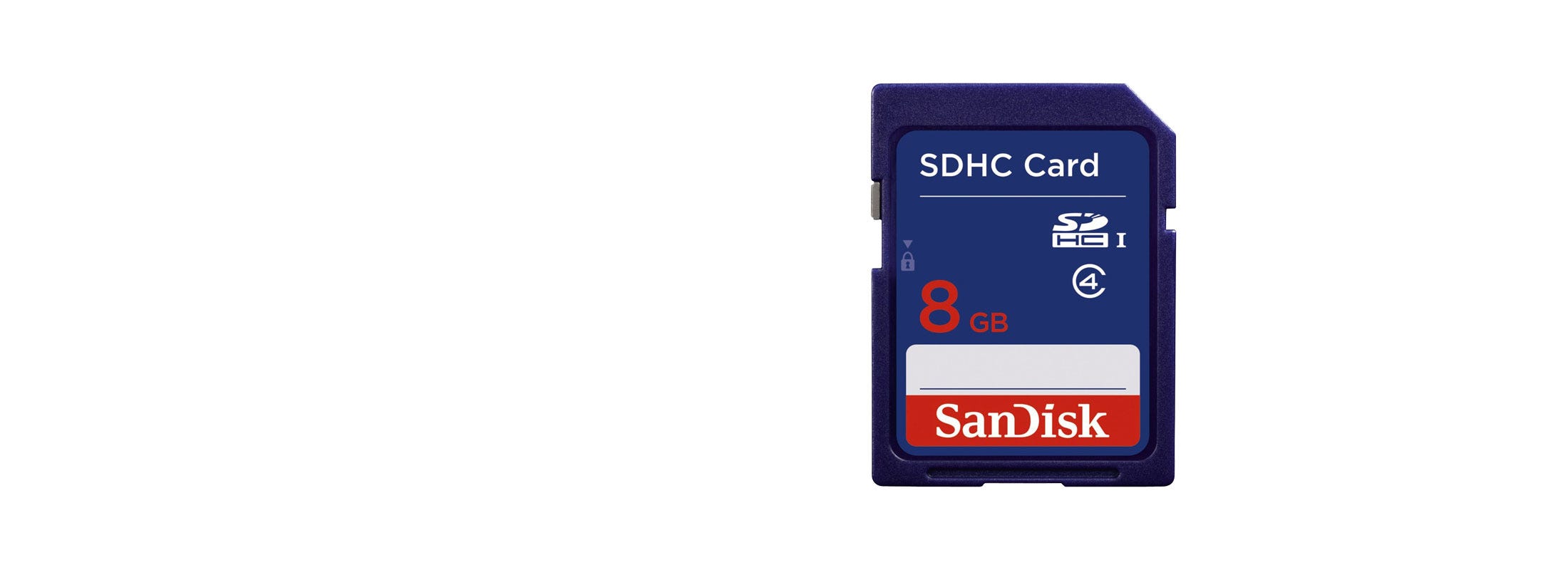 Sandisk 8GB SDHC Memory Card